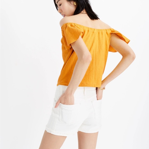 Texture & Thread Off-the-Shoulder Top - Picture 3 of 6